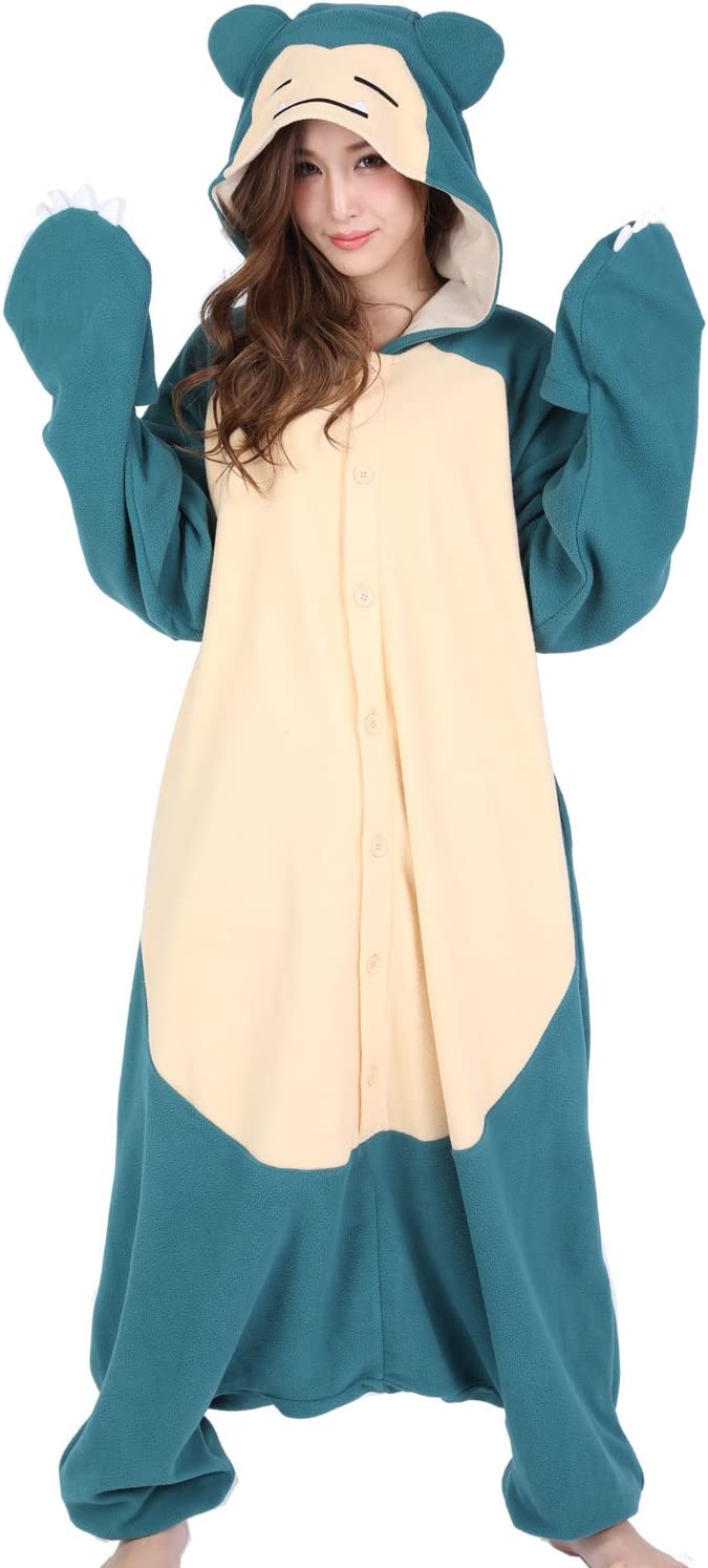 Snorlax: Kigurumi (Unisex 165-175 cm) Alt Japansk