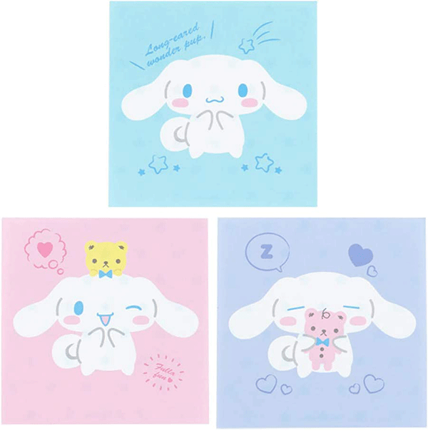 Square Memo: Cinnamoroll Alt Japansk