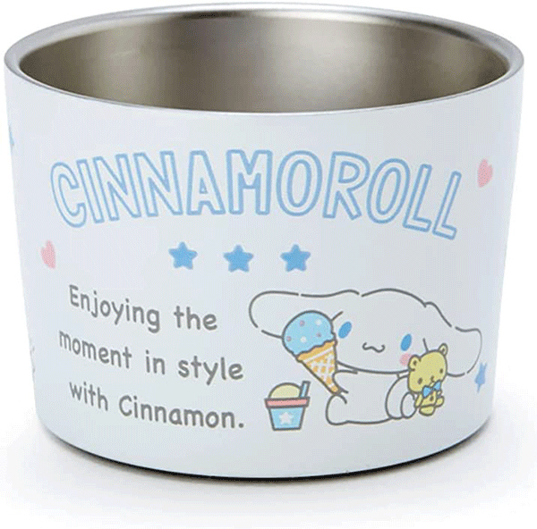 Stainless Steel Ice Cream Cup: Cinnamoroll Alt Japansk