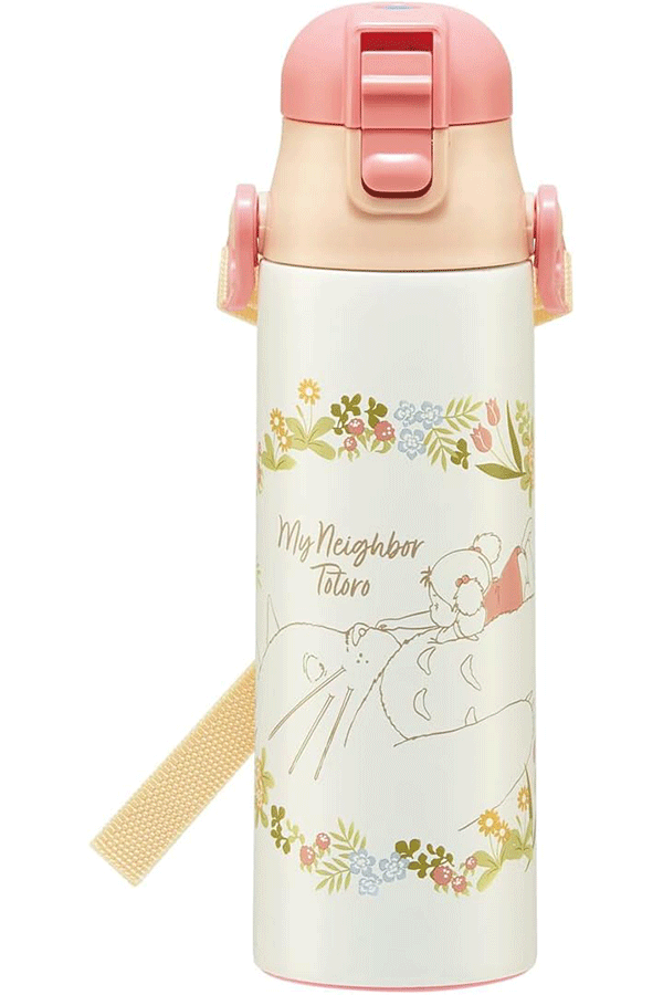 Totoro & Mei Stainless Steel Bottle: My Neighbor Totoro 580ml Alt Japansk