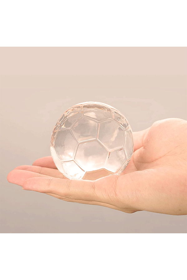 Transparent Ice Football Maker Tray 7cm Alt Japansk