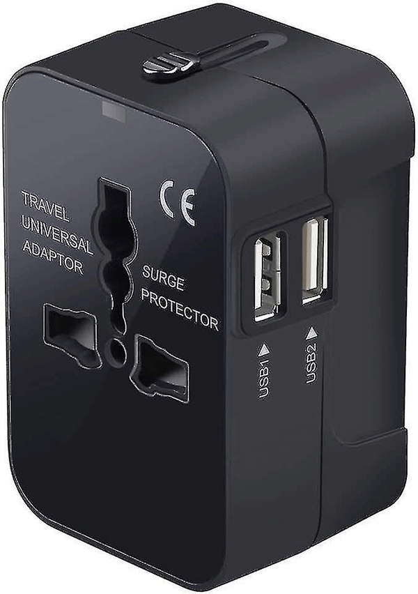 Travel Adapter: Worldwide Universal Charger with USB Port Alt Japansk