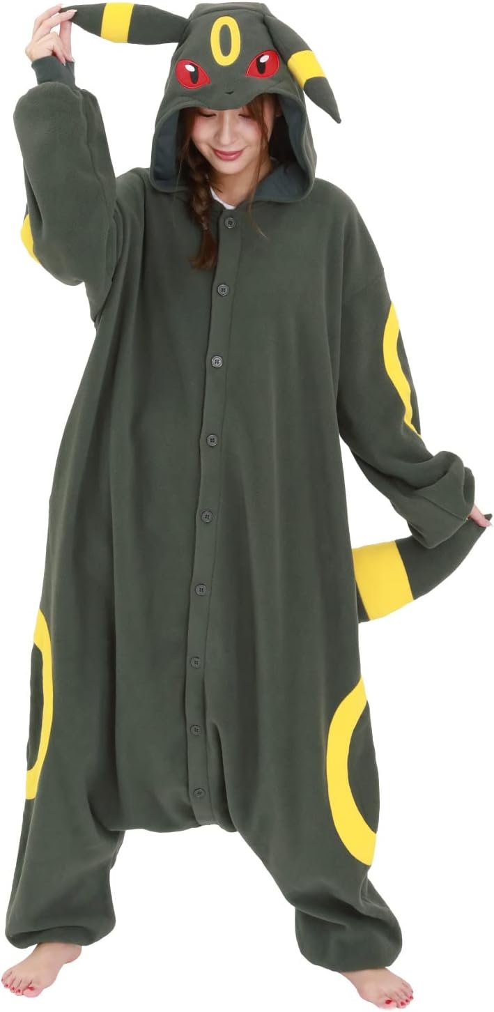 Umbreon: Kigurumi (Unisex 165-175cm) Alt Japansk