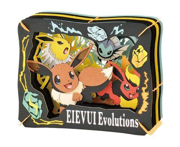 ペーパーシアターシリーズ EIEVUI Evolutions: Pokémon [DIY]