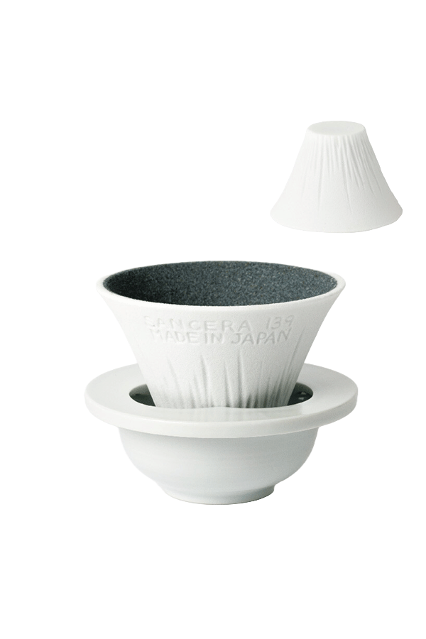 Mt. Fuji Ceramic Coffee Filter Reusable