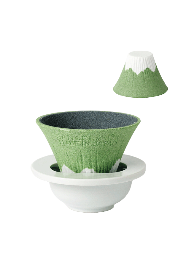 Mt. Fuji Ceramic Coffee Filter Reusable