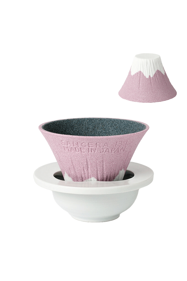 Mt. Fuji Ceramic Coffee Filter Reusable