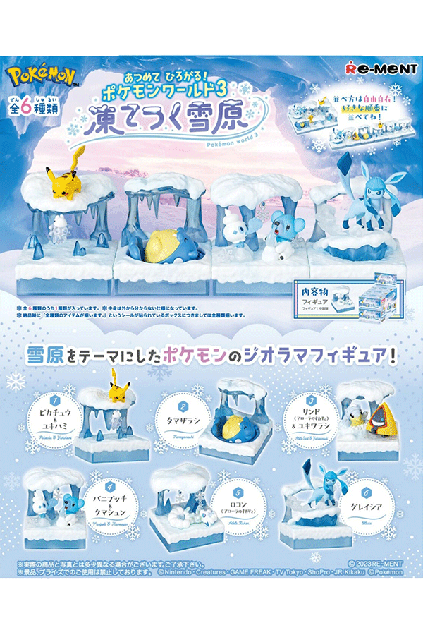 ポケモンワールド3 氷の雪原 ブラインドボックス