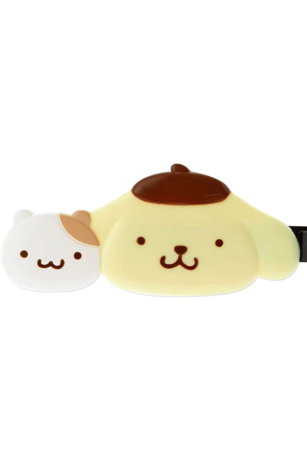 Hair Clips: Pompompurin