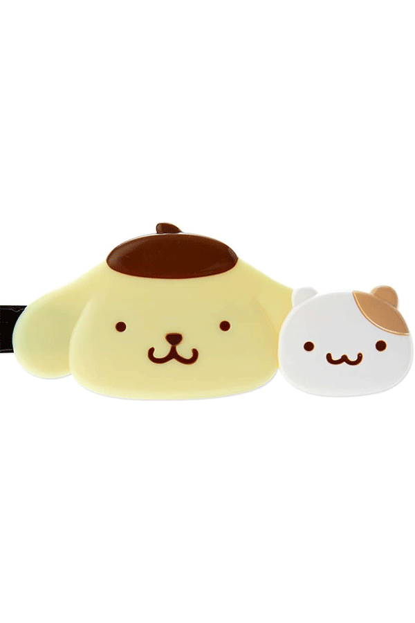 Hair Clips: Pompompurin