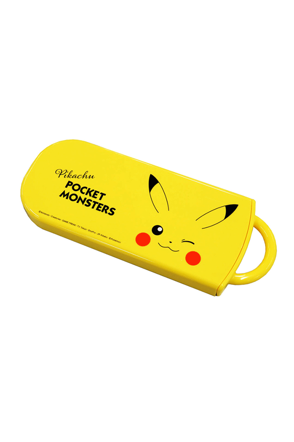 Pikachu Antibacterial Chopstick Trio Set: Pokémon