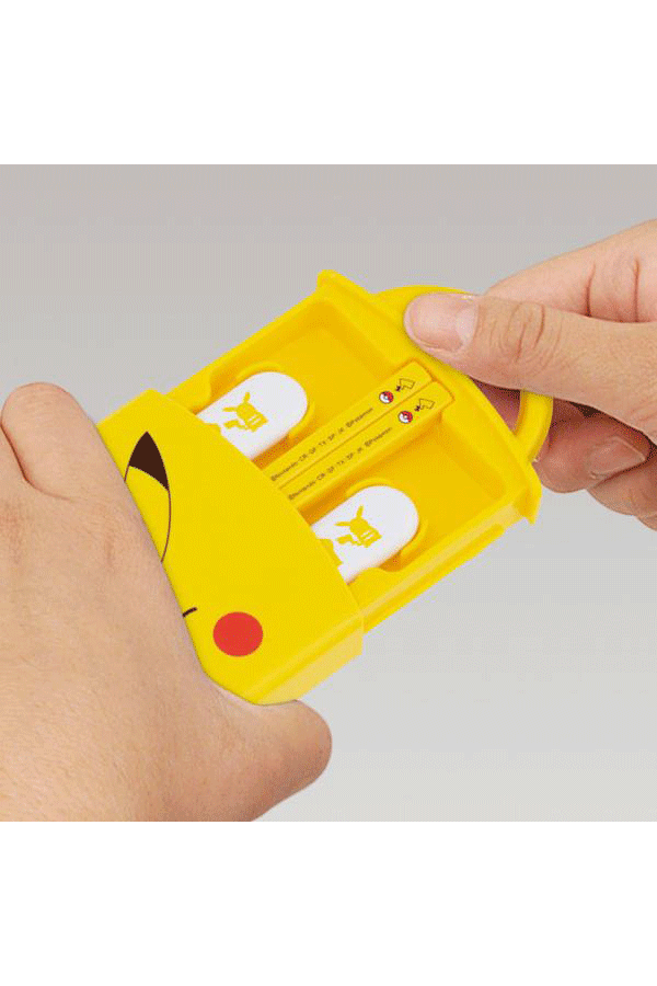 Pikachu Antibacterial Chopstick Trio Sett: Pokémon