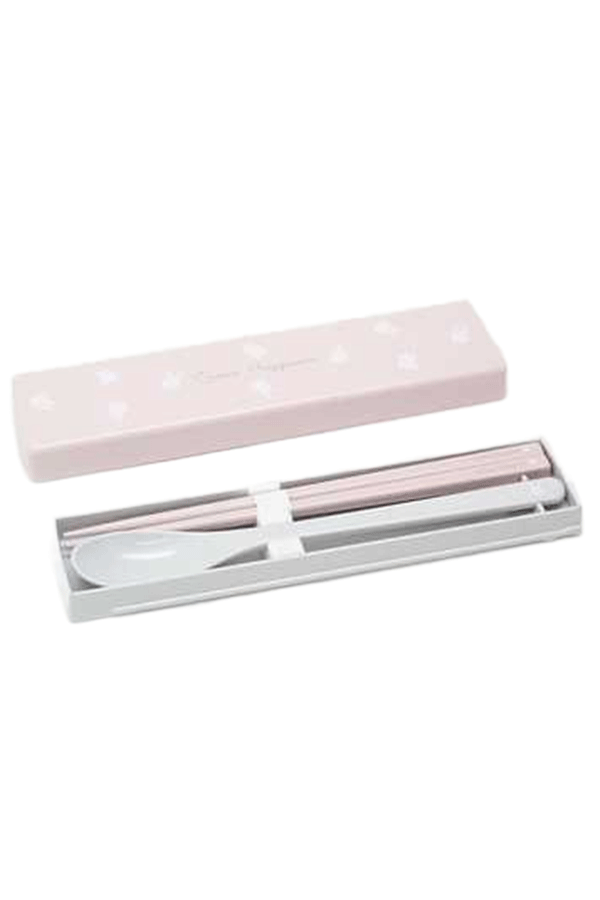 Chopsticks & Spoon Case Set: Choose Happiness