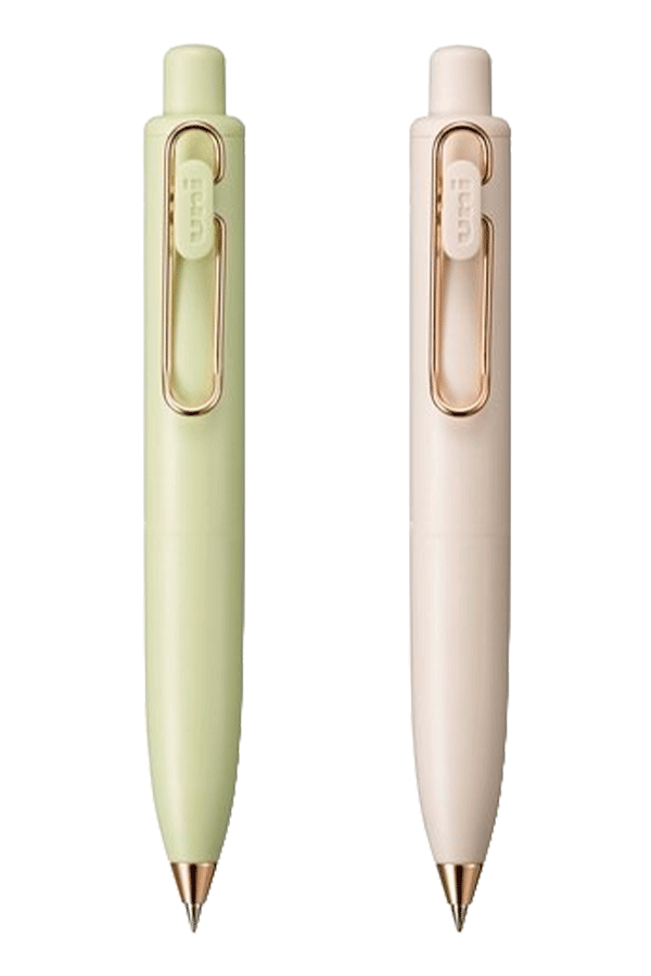 Uniball One P Limited Rose Gold Pen: Mitsubishi