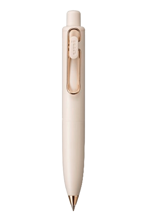 Uniball One P Limited Rose Gold Pen: Mitsubishi