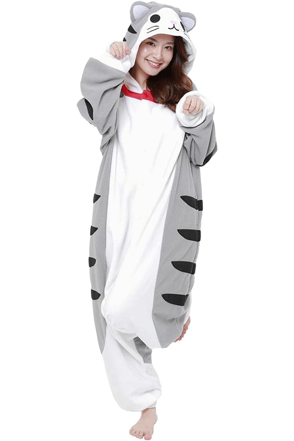 Tigerkatt: Kigurumi (unisex 165/175 cm)