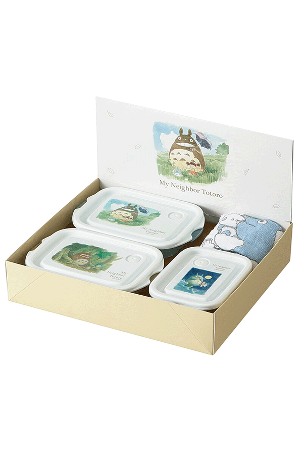 Totoro Bento gavesett 4 vannfarger: Min nabo Totoro