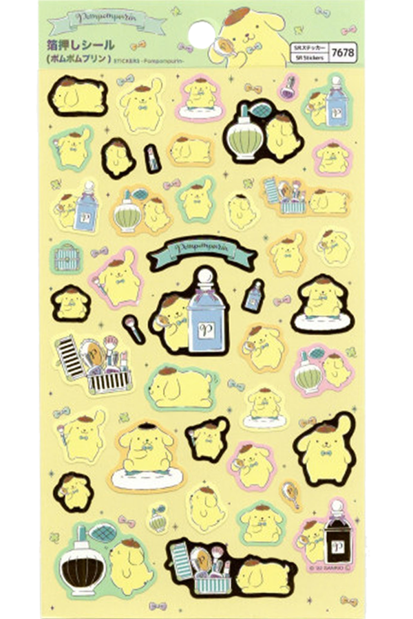 Gold Stickers: Pompompurin