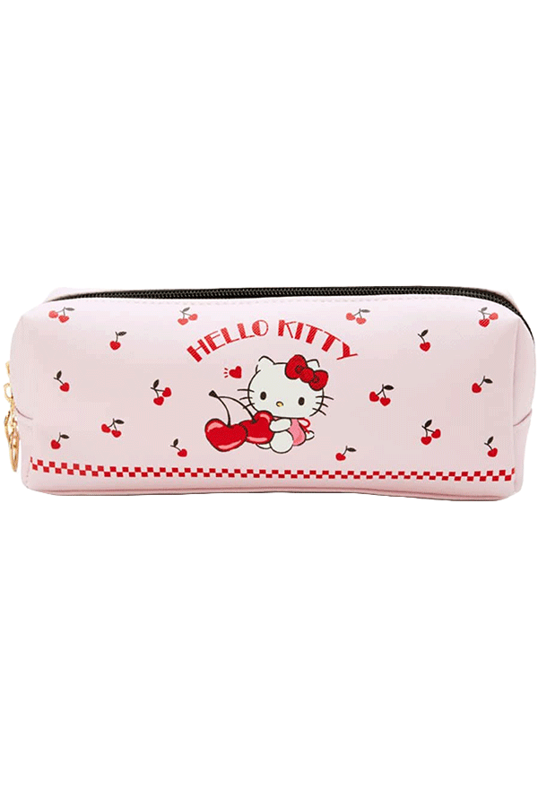 Penneveske med 2-Rom: Hello Kitty