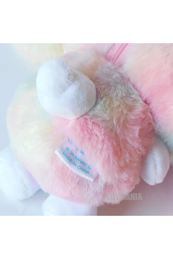 Rainbow Plush Pouch: Cinnamoroll