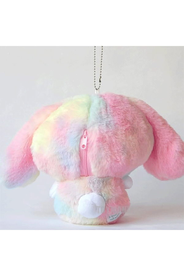 Rainbow Plush Pouch: Cinnamoroll