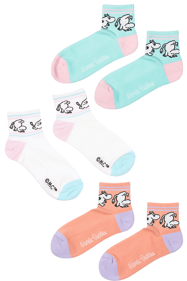 Retro Ankle Socks 36-42: Moomin