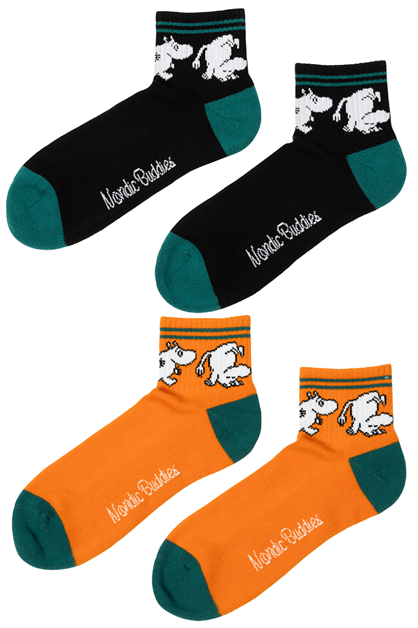 Retro Ankle Socks 40-45: Moomin