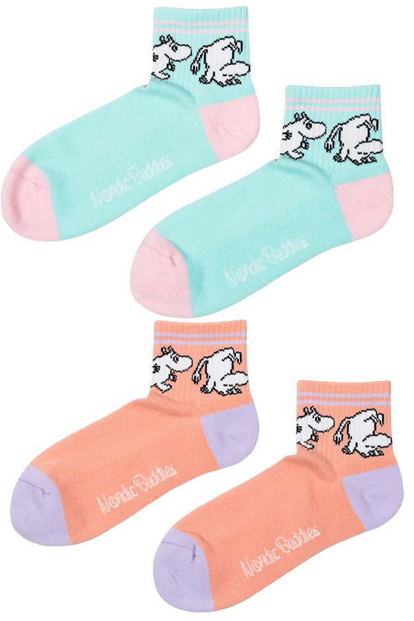 Retro Ankle Socks 36-42: Moomin