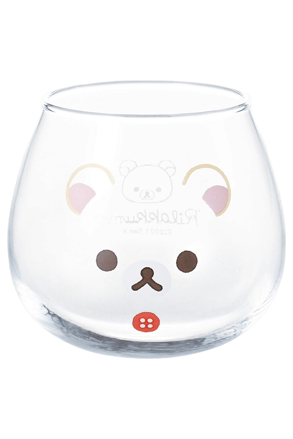 Glass & Coaster: Korilakkuma & Rilakkuma