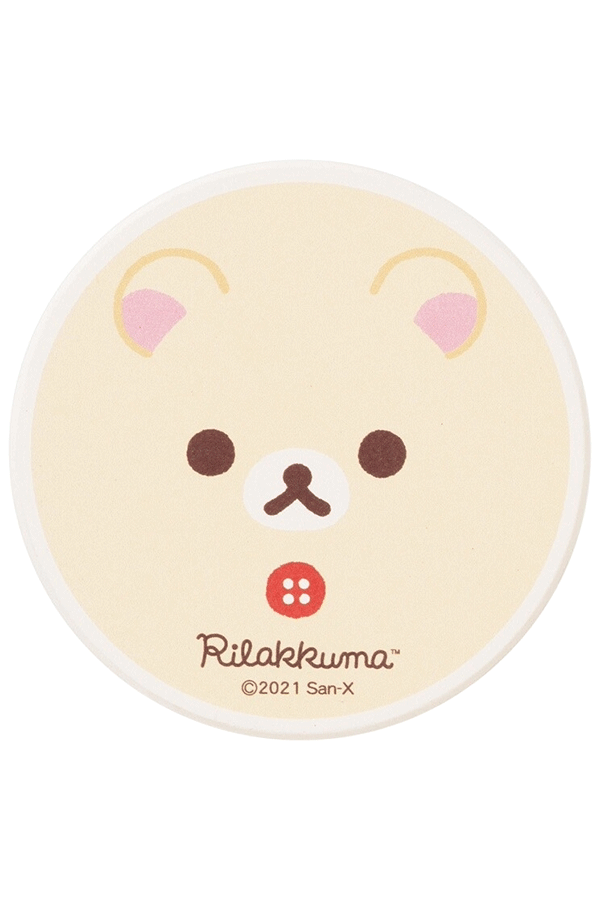 Glass &amp; Coaster: Korilakkuma &amp; Rilakkuma