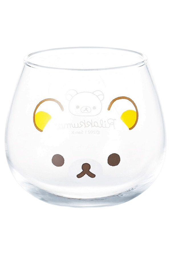 Glass &amp; Coaster: Korilakkuma &amp; Rilakkuma