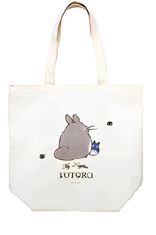 Stoffveske i lerret: My Neighbor Totoro