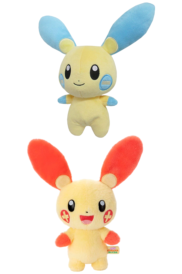 Plusle & Minun: All Star Collection Plysjleketøy