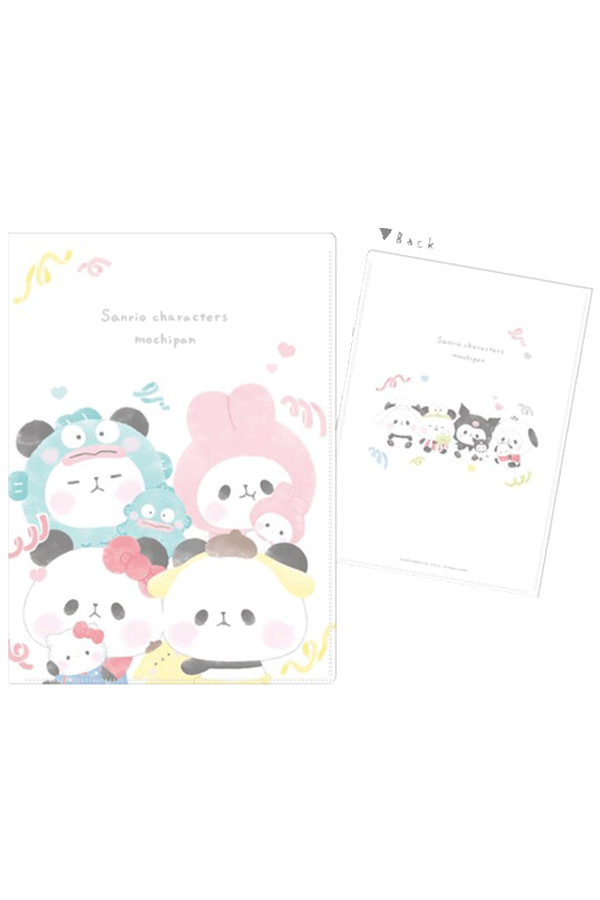 Clear File 6P Mochipan: Sanrio