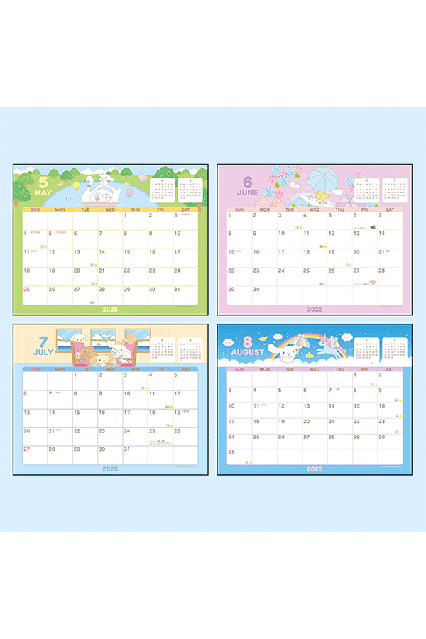 Calendar 2025: Cinnamoroll