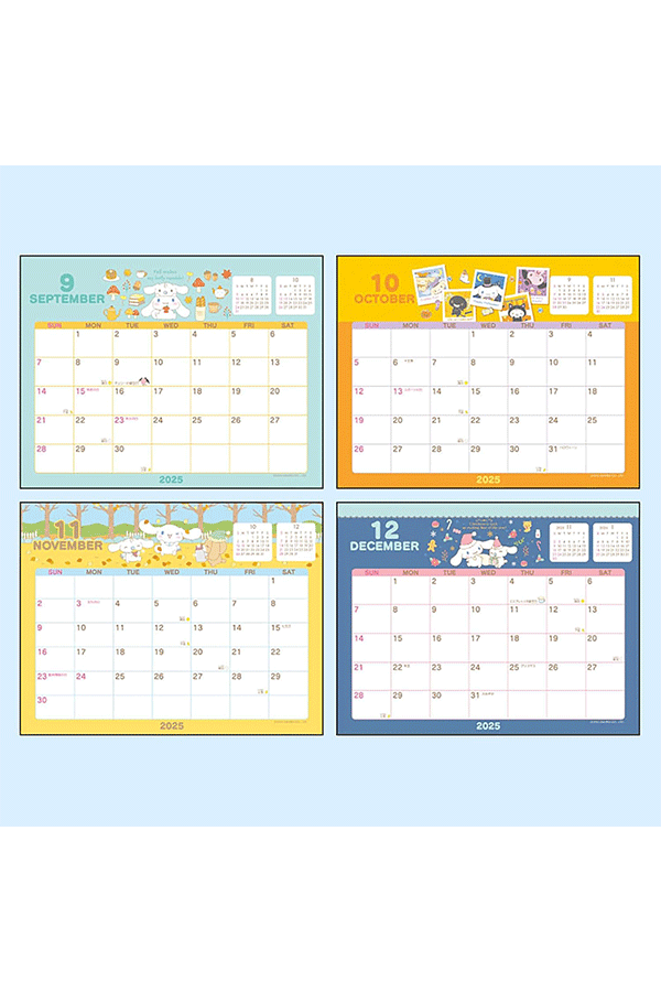 Calendar 2025: Cinnamoroll