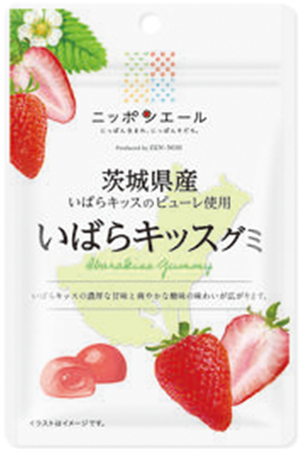 Strawberry Gummy: Ibaraki Kiss 40g