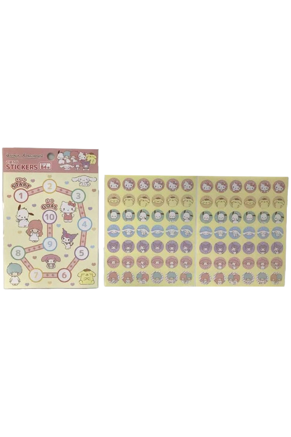 Sanrio Characters Sticker Sheet: Sanrio