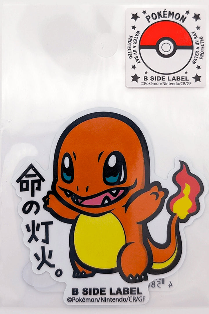 Japanese Pokemon Stickers B Side Label: Pokemon