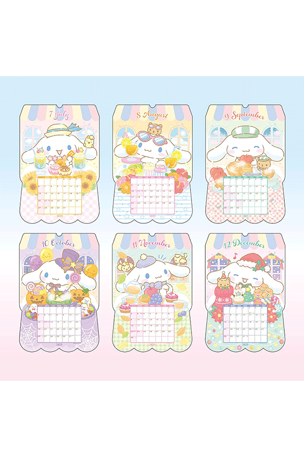 Big Wall Calendar 2025: Cinnamoroll