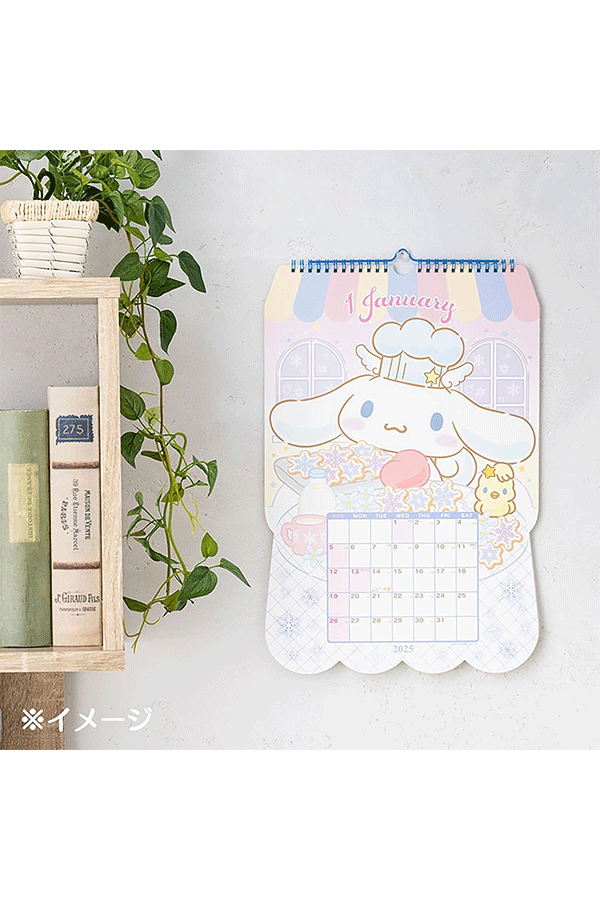 Big Wall Calendar 2025: Cinnamoroll