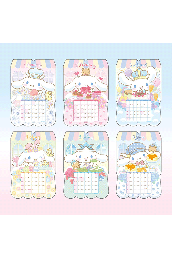 Big Wall Calendar 2025: Cinnamoroll