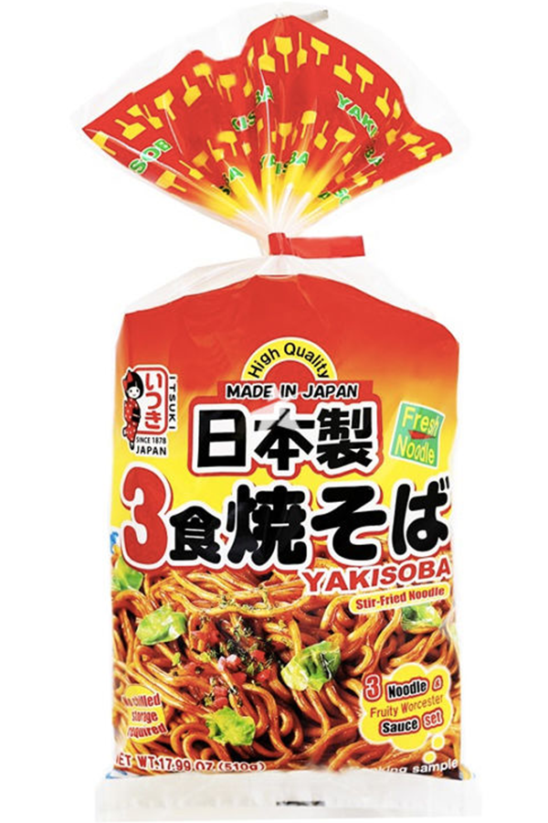 Yakisoba 3P Noodle 510g