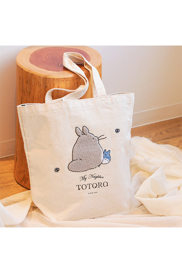 Stoffveske i lerret: My Neighbor Totoro