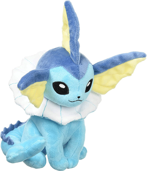 Vaporeon: All Star Collection Plush Toy Alt Japansk