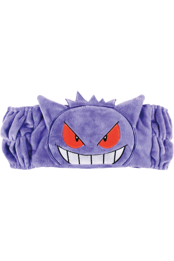Gengar hårbånd fra Pokémon, perfekt for hudpleie og sminke.
