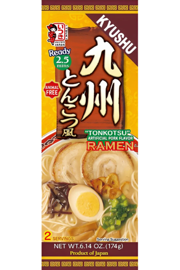 En 174g pakke med Itsuki Kyushu Tonkotsu Ramen.
