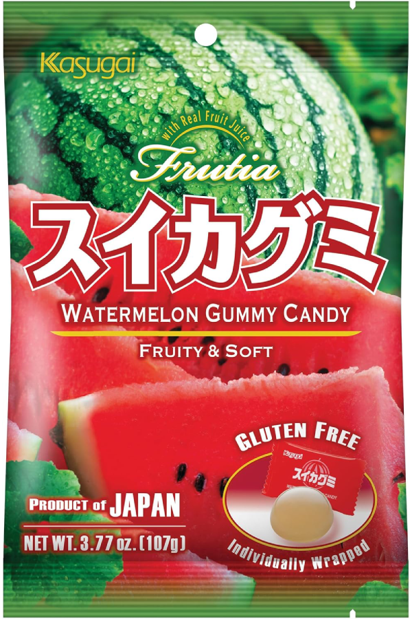Pose med Kasugai Watermelon Gummy, 107g