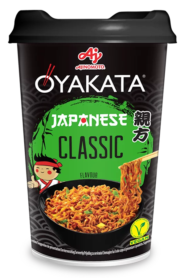 Oyakata Japansk Classic Cup instant nudler, 93g.