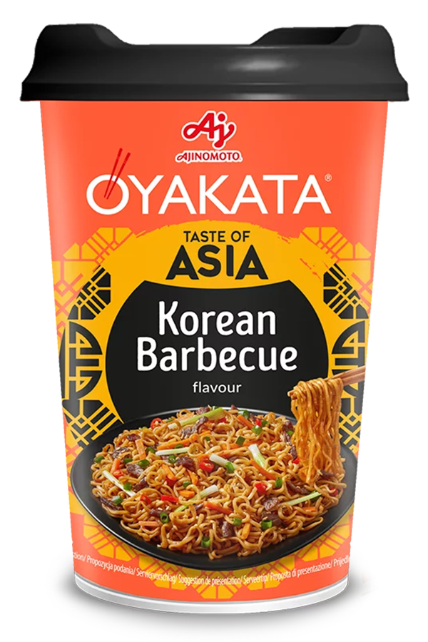 Oyakata Korean Barbecue Cup instant nudler, 93g